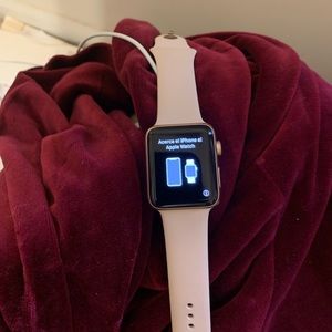Apple Watch series 3 rose gold aluminum 42mm
